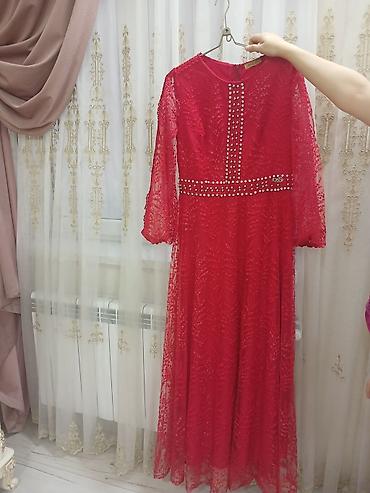 alt geyim: Qırmızı zərif axşam/gecə geyimi - Model: Uzun, A-kəsim, dairəvi — 4