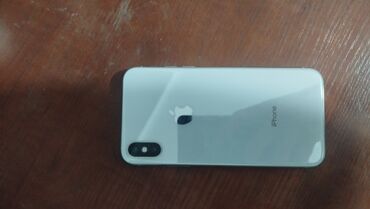 Apple iPhone: IPhone X, Б/у, 64 ГБ, Белый, Чехол, 100 %