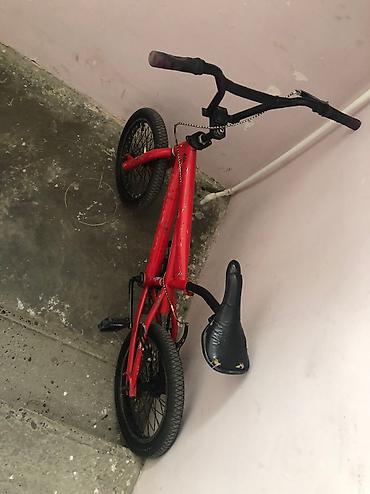 velosiped satilir kreditle: İşlənmiş İki təkərli Uşaq velosipedi Rambo, 16", sürətlərin sayı: 1, Ünvandan götürmə, Ödənişli çatdırılma — 2