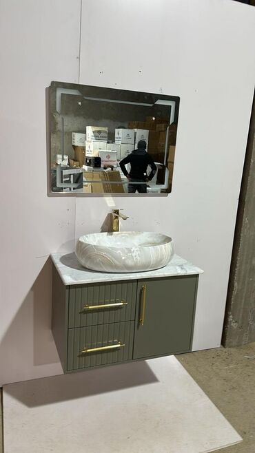 Moydadırlar: Hamam mebeli və lavabo dəstləri - Müasir dizayn: mərmər teksturalı -da lalafo.az — 35 Moydadırlar: Hamam mebeli və lavabo dəstləri - Müasir dizayn: mərmər teksturalı — 35