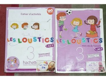 komplet knjiga za decu: Les LOUSTICS 3 udzbenik I radna sveska za 4 četvrti razred osnovne