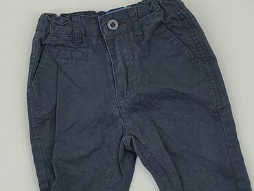 kaszmirowy pajacyk niebieski petite maison: Spodnie jeansowe, Coccodrillo, 9-12 m, stan - Bardzo dobry