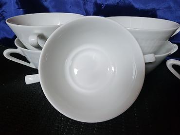 Kuhinjski setovi: Cinije za supe,corbe 9kom.1949 do 1991god.Scherzer,Bavaria. Cinije — 8