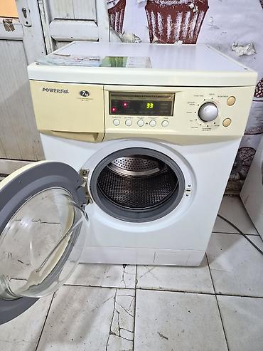 işlənmiş maşınlar: Paltaryuyan maşın 7 kq, İşlənmiş, Avtomat, Qurutma var, Pulsuz çatdırılma, Ödənişli çatdırılma — 2