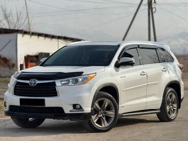 Toyota: Toyota Highlander: 2016 г., 3.5 л, Автомат, Гибрид, Внедорожник