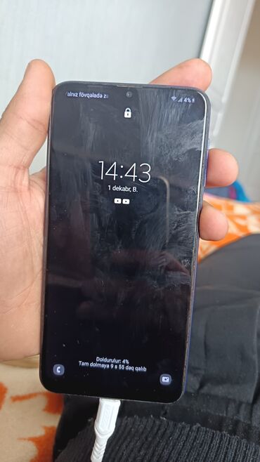 samsung a10 kabrolari: Samsung Galaxy A10, 32 GB, rəng - Göy, Sensor, İki sim kartlı