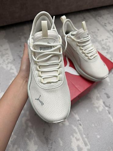 кроссовки: Кроссовки, 36, Puma, Новый, цвет - Бежевый, Платная доставка — 3