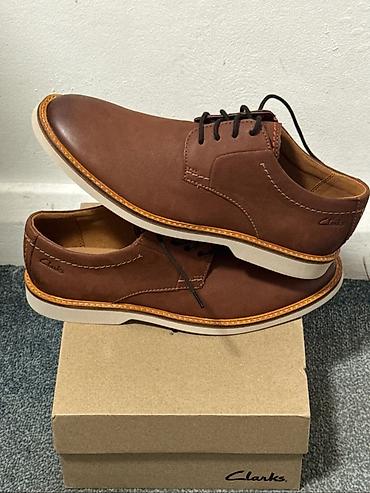 clarks обувь: Мужские туфли, 42, Clarks, Новый, цвет - Коричневый — 2