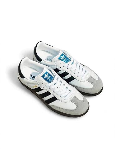 Adidas Samba OG patike - Model: Adidas Samba OG - Boja: bela sa crnim