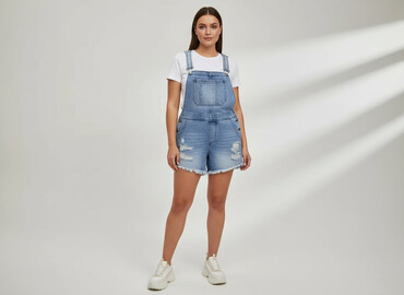 spódnico spodenki cropp: Cropp, Dungarees for women, size XL