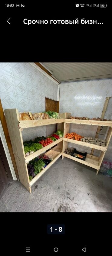 готовый бизнес павильон: Продажа бизнеса Магазин, Продукты, Вместе с: Оборудование и мебель