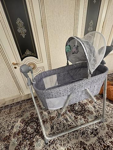 купить колыбель для новорожденного: Люлька, Новый, Колыбель, Металл, цвет - Серый — 3