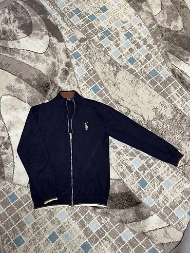 Личные вещи: Мужская трикотажная кофта на молнии Polo Ralph Lauren. - Цвет — 3