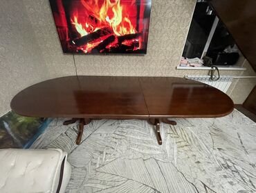 кухонные раздвижные столы: Стол для зала, Складной, Овальная