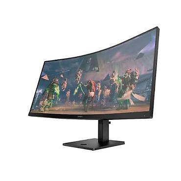 komputer manitorlari: OMEN by HP 34c 780K8AA 34" WQHD 165Hz 1ms 1500R Curved Gaming Monitor — 1