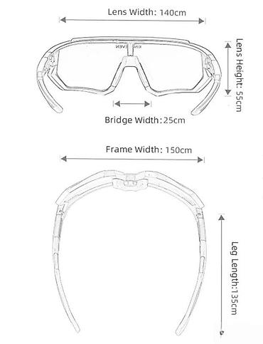 Naočare: Kingseven LS-910-Polarizovane naočare za sunce/Biciklisticke — 5