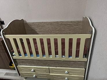 ucuz divanlar: Uşaq beşiyi – “ak bebe” tipli model matrasıda var qırığ sınığ yoxdu - — 3