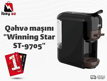 cofe aparatı: Qəhvədəmləyən "Winning Star ST-9705"Kredit şərtlərimiz:Ayliq cəmi 7,31 — 2
