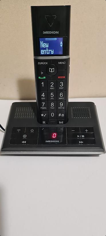 Fiksni telefoni: ★ Bežični fiksni telefon MEDION Desing DECT MD 82144 sa bazom i — 2