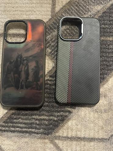iphone 13pri: Чехлы для iPhone 15 про Макс Комплект из двух чехлов: - Жёсткий — 2