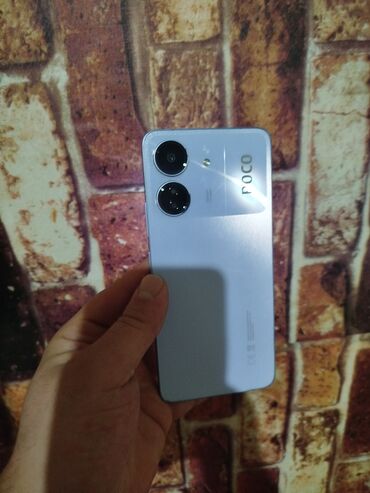 Poco: Poco C65, 256 GB, rəng - Göy, Barmaq izi