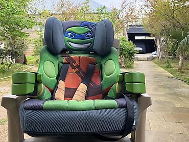 10 yaş: Uşaq avtomobil oturacağı – Ninja Turtles (Leonardo) dizaynı - — 1