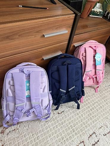 kipling monkey: Детские рюкзаки - Три цвета на выбор: темно‑синий с бирюзовым — 3
