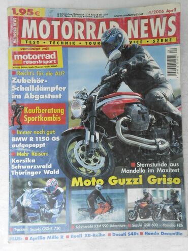 Ostalo: Casopisi motorrad o motorima 10 kom, brojevi: 14/1981,18/83 — 6