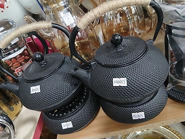 quru çay: Yeni, rəng - Qara, Dəm caydanı, Çuqun, 1 l — 1