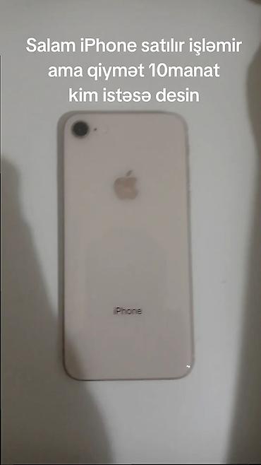 pes 21 disk: IPhone 8, Ağ, Qırıq — 1