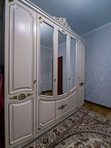 уловая кровать чердак: Спальный гарнитур, Б/у, Двуспальная кровать, Шкаф, Комод, Беларусь, Самовывоз, цвет - Бежевый