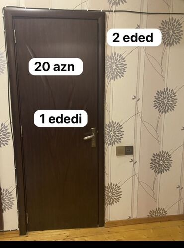 pol ucun taxta: Məhsul: Daxili otaq qapısı Təsvir: - Rəng: Tünd qəhvəyi (taxta