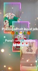 Foteljice: Praktične dečije foteljice, izrađene od čvrstog sunđera. Presvučene — 2