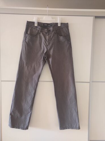 braon muske pantalone: Esprit muske pantalone veličina 33/34. Poluobim struka 45, duzina 110