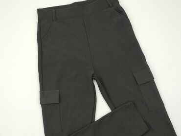 eleganckie bluzki do czarnych spodni: Trousers, L (EU 40), condition - Good