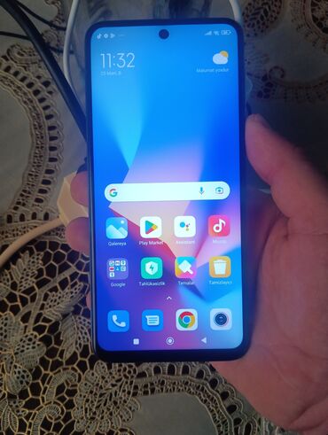 xiaomi redmi note 9 pro max: Xiaomi Redmi Note 9 Pro, 128 GB, rəng - Ağ