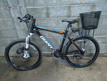 купить велосипед с широкими колесами: Горный велосипед, Giant, Рама M (156 - 178 см), Алюминий, Китай, Б/у