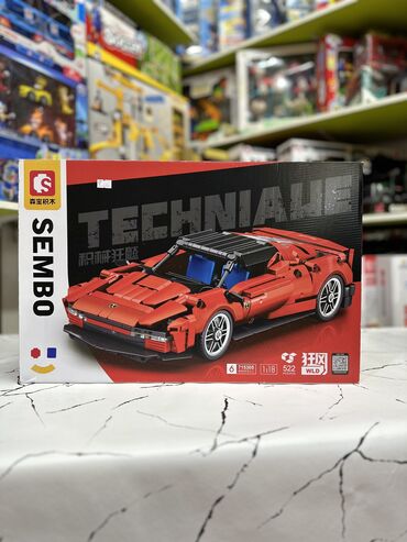 Игрушки: Лего техника - супер конструктор, машинки на болтах, есть с пультом — 14