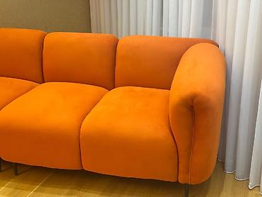Divanlar: Künc divan, Yeni, Açılmayan, Bazasız, Vеlur parça — 2