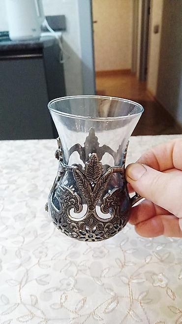 antik samovar alıram: Çay dəsti, rəng - Gümüşü, Metal — 7