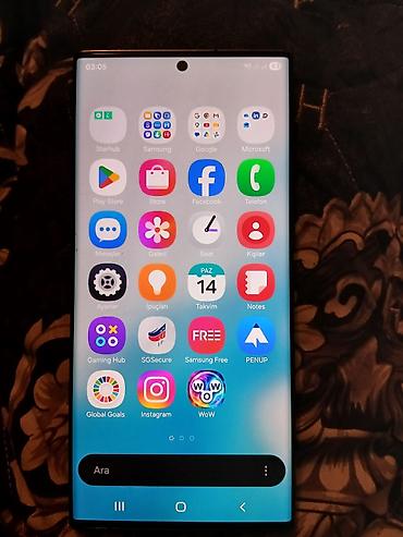 samsung note 22: Samsung Galaxy S22 Ultra, 256 GB, rəng - Qara, Barmaq izi — 2
