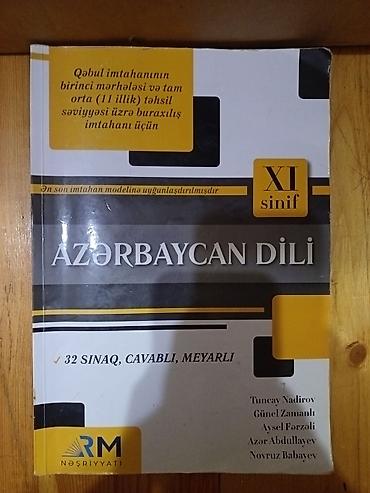rus dilinde kitablar: Məhsul: “Azərbaycan Dili” – XI sinif üçün hazırlıq kitabı (RM — 1