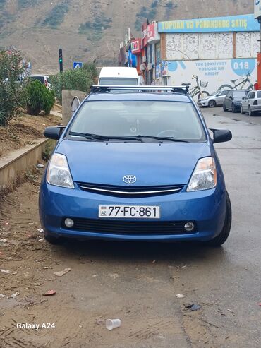 Скупка авто: Toyota Prius (2-ci nəsil) hibrid hetçbek - Kuzov rəngi: mavi -