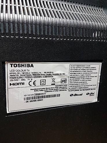 Televizori: Toshiba LCD TV 39L36363DAL – 39” (99 cm) Ključne karakteristike: - — 4