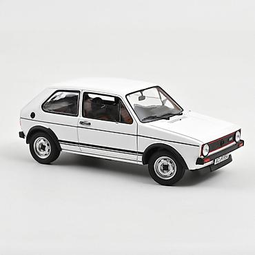formula 1: ⚪ Volkswagen Golf GTI — 1976 — Alpine White — 1:18 — Norev Norev — 1