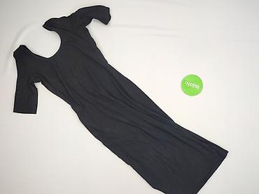 czarne nitki w mango: Bershka, Sukienka damska, rozmiar M — 3