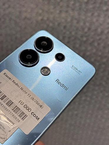 redmi not 13 про: Redmi, Redmi Note 13, Б/у, 256 ГБ, цвет - Голубой, В рассрочку, 2 SIM — 2