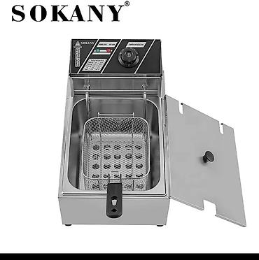Техника и электроника: ФРИТЮРНИЦА SOKANY — ХРУСТ КАК В KFC ДОМА! Хочешь идеальную картошку — 3