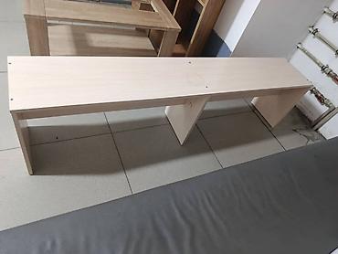 table study: Скамейка Без спинки, Без крыши — 1