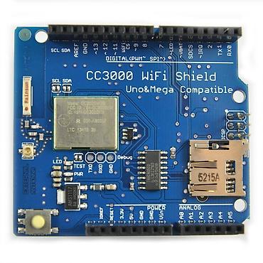 CC3000 WiFi Shield Texas Instruments-in təkmilləşdirilmiş CC3000 çip lalafo.az -da — 3 CC3000 WiFi Shield Texas Instruments-in təkmilləşdirilmiş CC3000 çip — 3